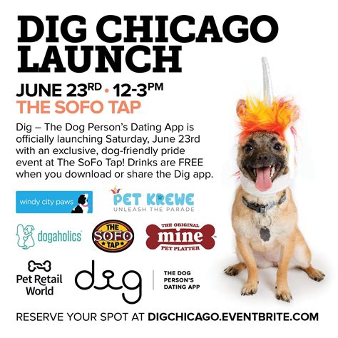 Romantic date ideas in chicago. Free beer! Pet all the puppies! Join Dig June 23 in ...