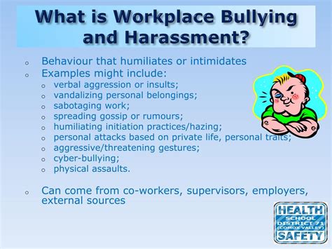 examples of bullying in the workplace