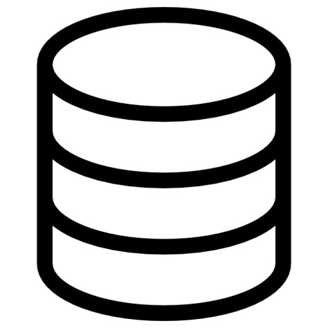 Database Table Icon At Getdrawings Free Download