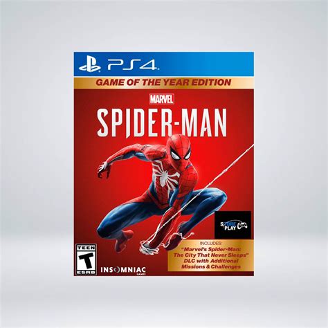 Marvel´s Spider Man Game Of The Year Edition Ps4 Cd Store