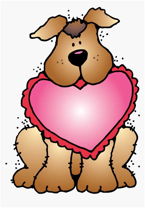 Valentines Day Clipart Melonheadz Png Download Valentines Day Dog