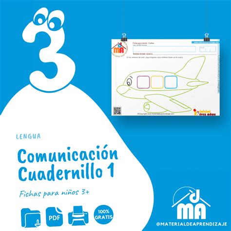 Cuadernillo 1 Comunicación Integral Inicial 3 Años Material De