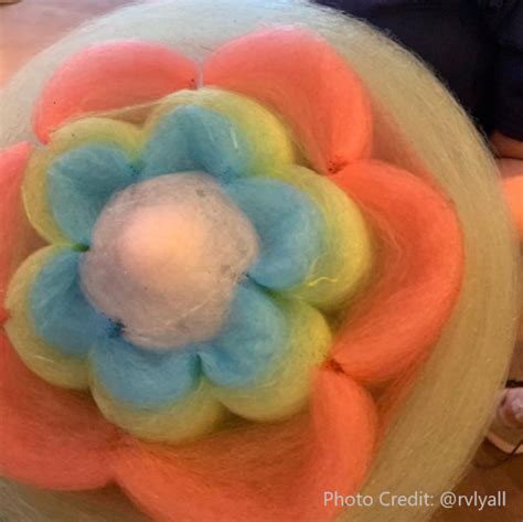 Flower Cotton Candy Artist Returns To Epcots China Pavilion For Flower