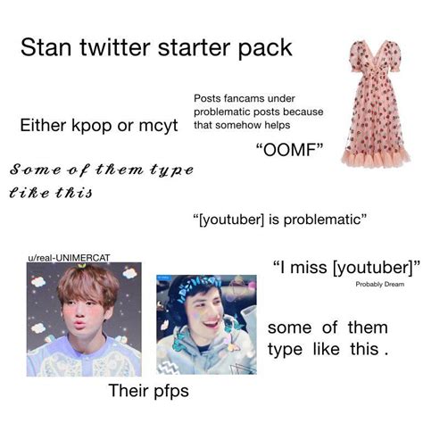 Stan Twitter Starter Pack Rstarterpacks Starter Packs Know Your Meme