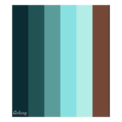 13 Best Blue Green Brown Color Palette Images On Pinterest Color