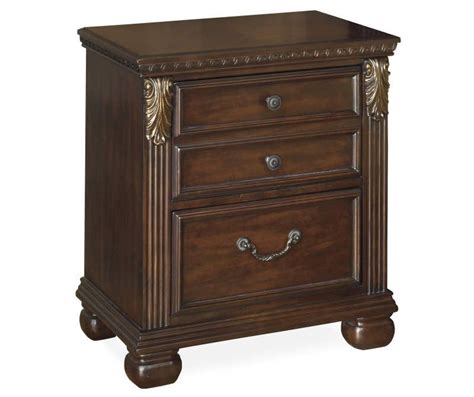 Signature Design By Ashley Leahlyn Brown 2 Drawer Nightstand Big Lots