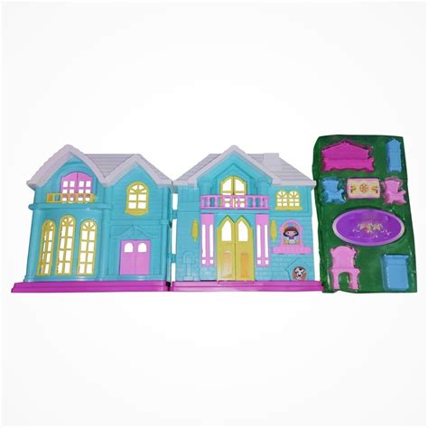 Multicolor 10 Piece Plastic Barbie Doll House Set At Rs 400set In New Delhi