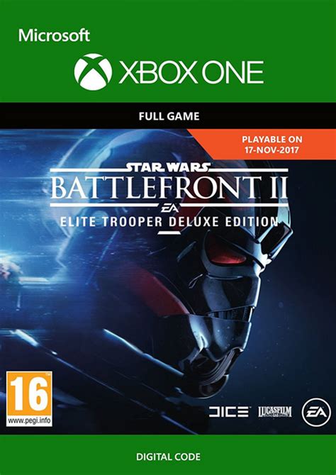 Star Wars Battlefront 2 Elite Trooper Deluxe Edition Xbox One Cdkeys