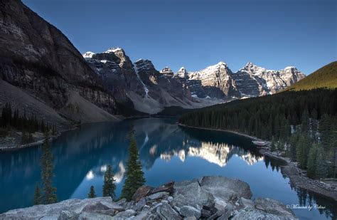 Moraine Lake Reflections Finally Got To The Famous Moraine Flickr