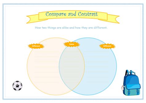 Compare And Contrast Graphic Organizer Complete Guide Edrawmax