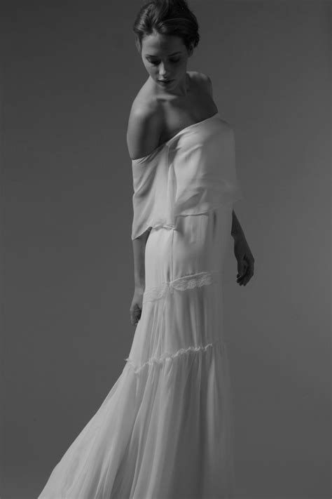 isia collection 2015 robe de mariée fluide en soie lavée et crêpe