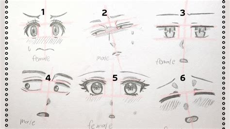 How To Draw Anime Face Shy Facial Expressions Slow Tutorial For
