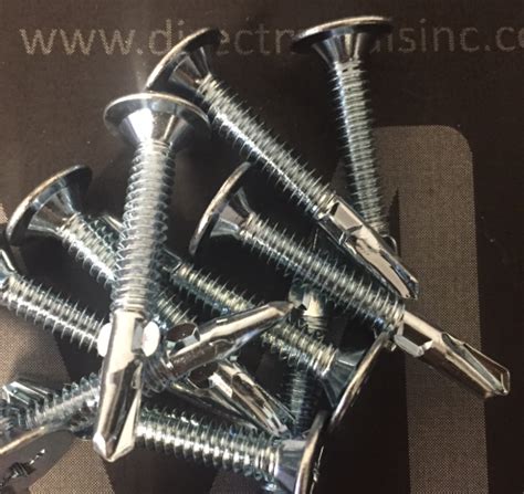Wood To Metal Self Drilling Econo Zinc Plated Screws Direct Metals