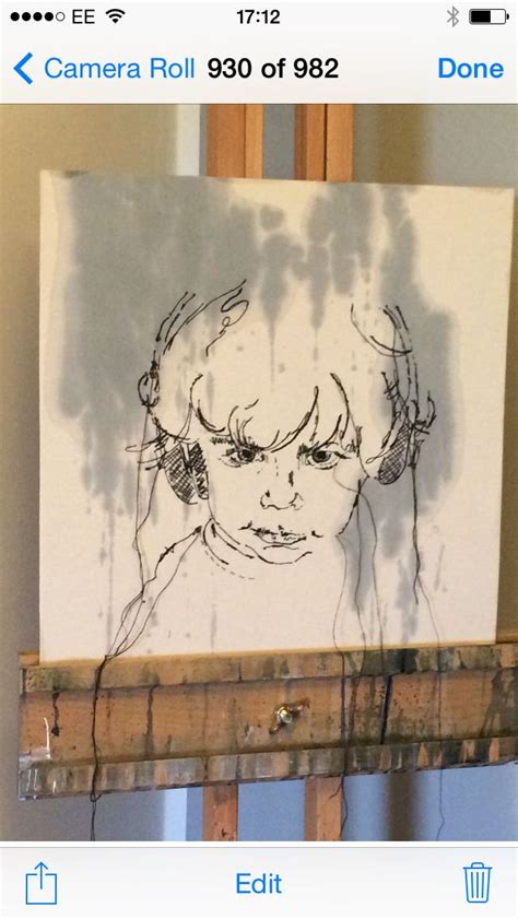 David By Angharad Jefferson Ink Drawing Drawings Jefferson Vintage