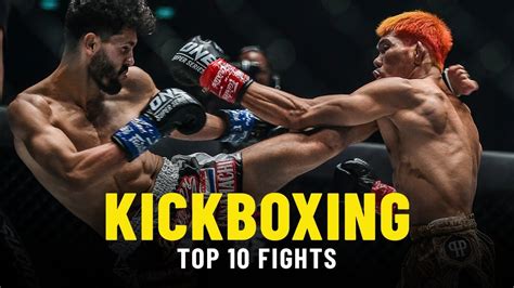 one championship s top 10 kickboxing fights youtube