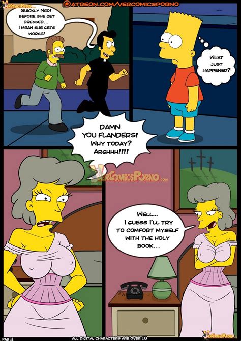 Post Bart Simpson Comic Croc Sx Helen Lovejoy Ned Flanders The Simpsons Timothy Lovejoy