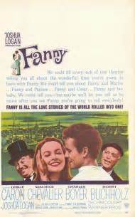 Fanny Starring Leslie Caron Maurice Chevalier Charles Boyer