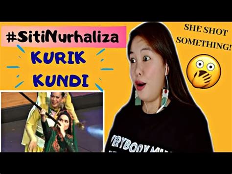 Lagu favorite saya sejak dulu lagi. SITI NURHALIZA - "Kurik Kundi" | REACTION | Filipina React ...