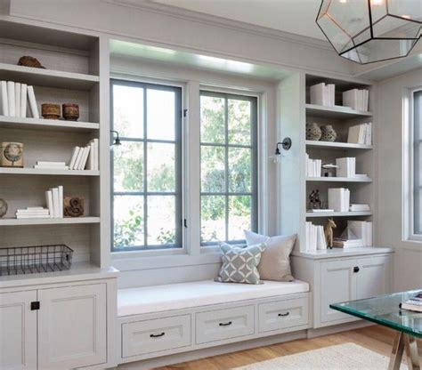 40 Amazing Window Seat Ideas Page 36 Of 36 Built In Shelves Living
