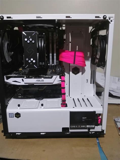 Hot pink contains 47.22% red , 19.44% green , and 33.33% blue in rgb. My beautiful new RGB PC build.... NZXT S340 Elite case ...
