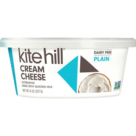 Kite Hill Dairy Free Cream Cheese Plain Kite Hill Town Country