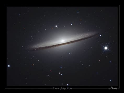 Astro Anarchy Final Version Of M104 The Sombrero Galaxy