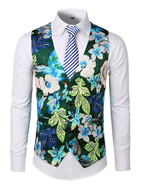 Dreamstime is the world`s largest stock photography community. Men Suit Vest Floral Print Tuxedo V Nekc Pocket Jacquard ...