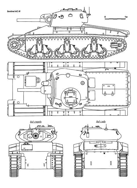 Sentinel Tank Ac Iii Blueprint Download Free Blueprint For 3d Modeling