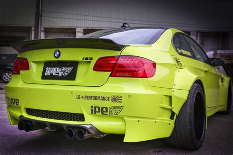 Lime Green Bmw E92 M3 Coupe By Ipe And Liberty Walk Gtspirit