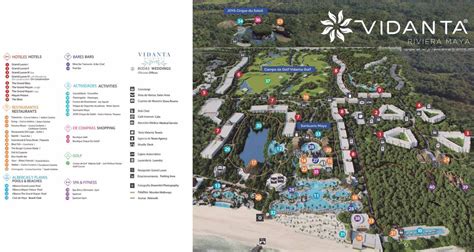 Resort Map Grand Luxxe At Vidanta Riviera Maya Riviera Maya Mexico