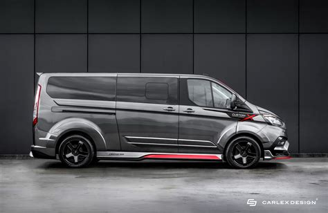 Custom x by carlex is a tuned ford transit custom with an attitude