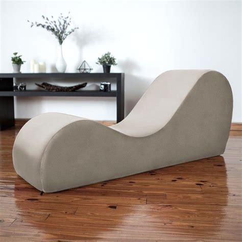 The Yoga Chaise Lounge Is A Modern Lounge Chair That Is Perfect For Relaxing Or Stretching