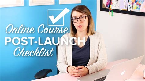 Your Online Course Post Launch Checklist Youtube