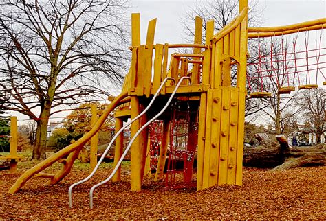 Double Sliding Poles The Childrens Playground Company