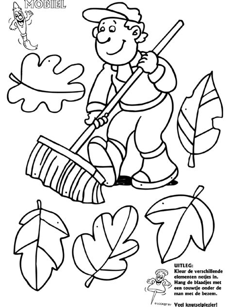 Mobiel Herfst knutselen kinderen, Herfstwerkjes, Herfst knutselen