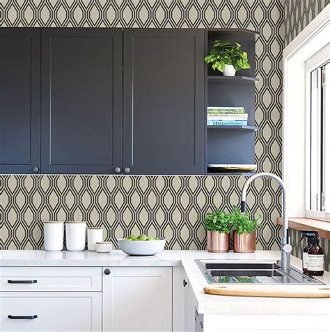 How To Use Kitchen Wallpaper To Update Your Kitchen