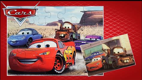 Cars Lightning Mcqueen Jigsaw Puzzle Games Disney Rompecabezas De Tow