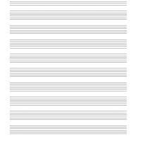 Free blank guitar chord charts in pdf format that you can download and print! Blank Music Sheet