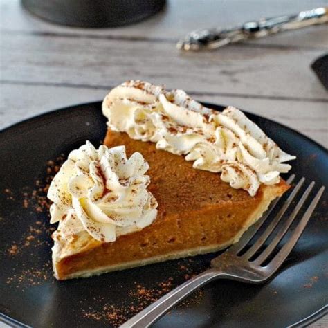 Prize Pumpkin Pie With Canned Pumpkin Food Meanderings