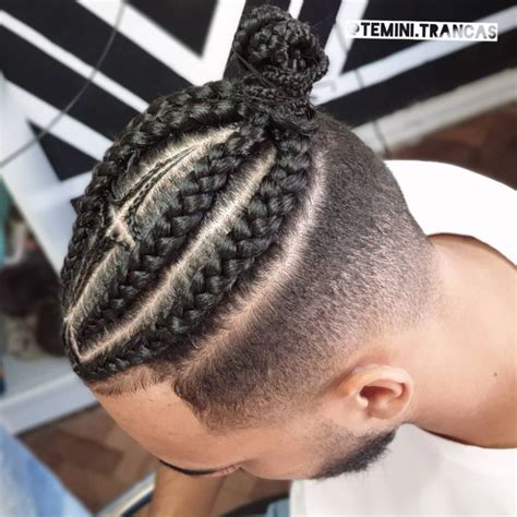 Man Bun Braids A Surprising New Mens Hair Trend To Try In 2023