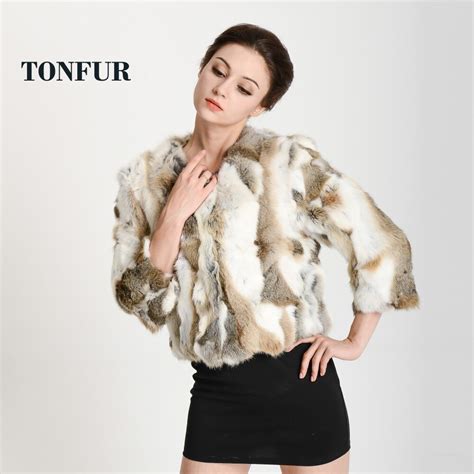 2018 real rabbit fur coat women fashion genuine rabbit fur jacket waistcoat free shipping hp311