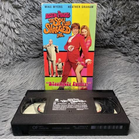 AUSTIN POWERS THE Spy Who Shagged Me VHS 1999 Classic Comedy Movie