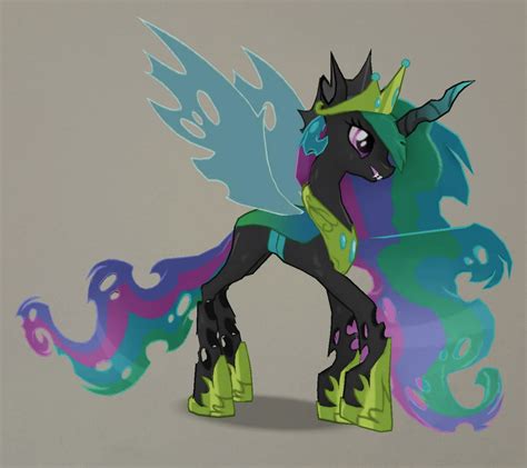 Dark Changeling Celestia The My Little Pony Gameloft Wiki Fandom