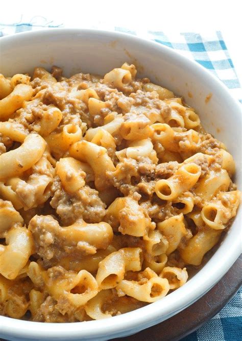 This tex mex velveeta shells and cheese recipe combines classic velveeta shells and cheese with hamburger and flavored tomatoes. Velveeta Cheese Burger Mac and Cheese- THE BEST AND ...