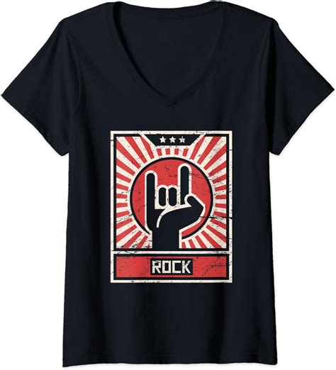 Womens Propaganda Punk Rock Band And Hardcore Punk Rock V Neck T Shirt Clothing