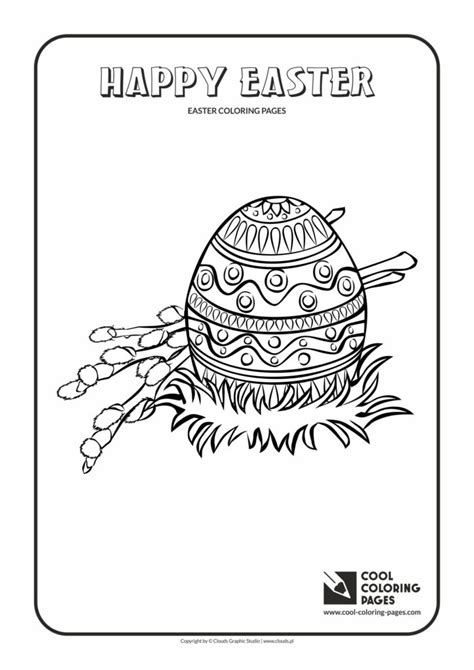 This tradition also derived from an ancient greek tradition celebrating the arrival of the flower season and leaving a gloomy… Cool Coloring Pages Easter egg no 1 coloring page - Cool ...