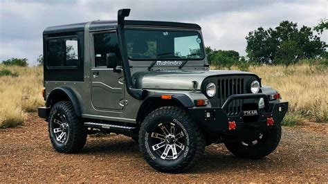 Mahindra Thar Is Classic-Looking Jeep That's Available Today
