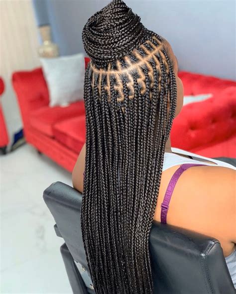 Hairstyles You Can Do With Knotless Braids 27 Beautiful Box Braid
