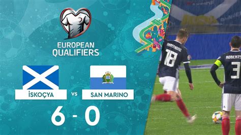 Euro 2020 fikstür sayfasından euro 2020 için fikstür, haftanın futbol maçları, kalan maçlar, ligde bugün ve oynanmış olan futbol maç sonuçları takip edilebilir. İskoçya 6-0 San Marino | EURO 2020 Elemeleri Maç Özeti - I ...