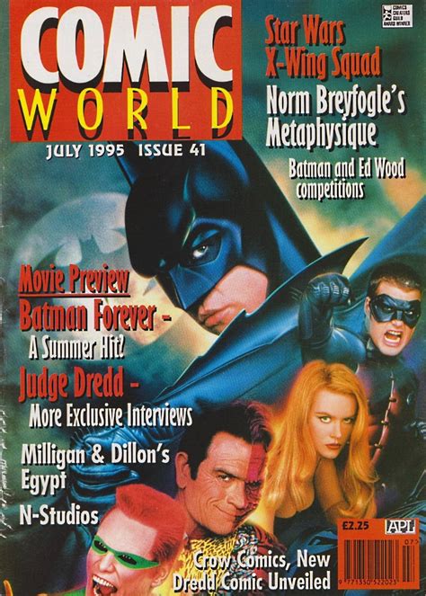 1995 Magazine Article Comic World 41